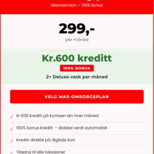 Max-Omsorgplan ✅